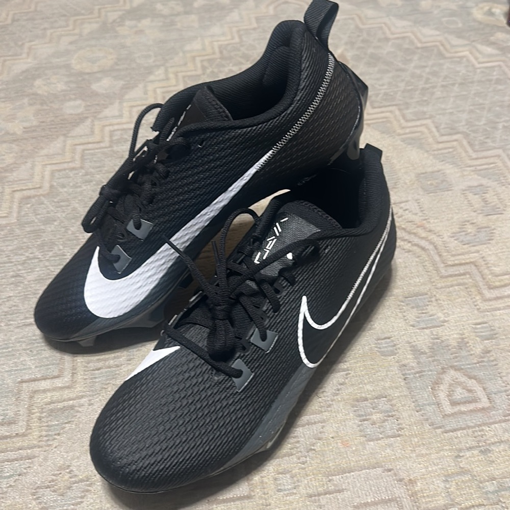 NIKE WAPOR EDGE SPEED D5455-010 FOOTBALL CLEAT MEN’S SIZE 14 COLOR BLACK…